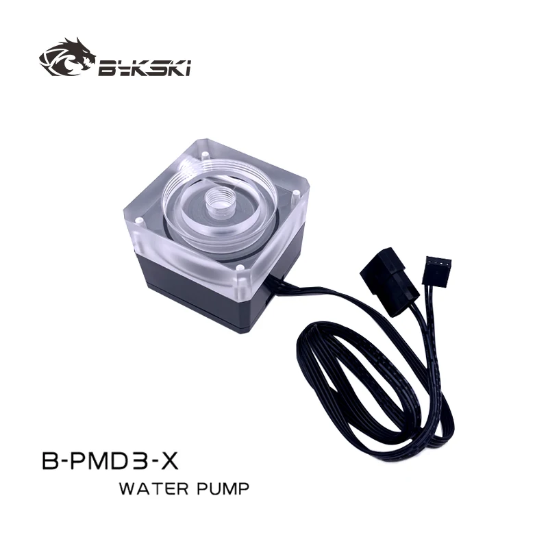 Bykski B-PMD3-X DDC Pump DC12V Maximum Flow Lift 6 Meters 700L/H Radiator Support Combo Reservoir / PWM Speed Control
