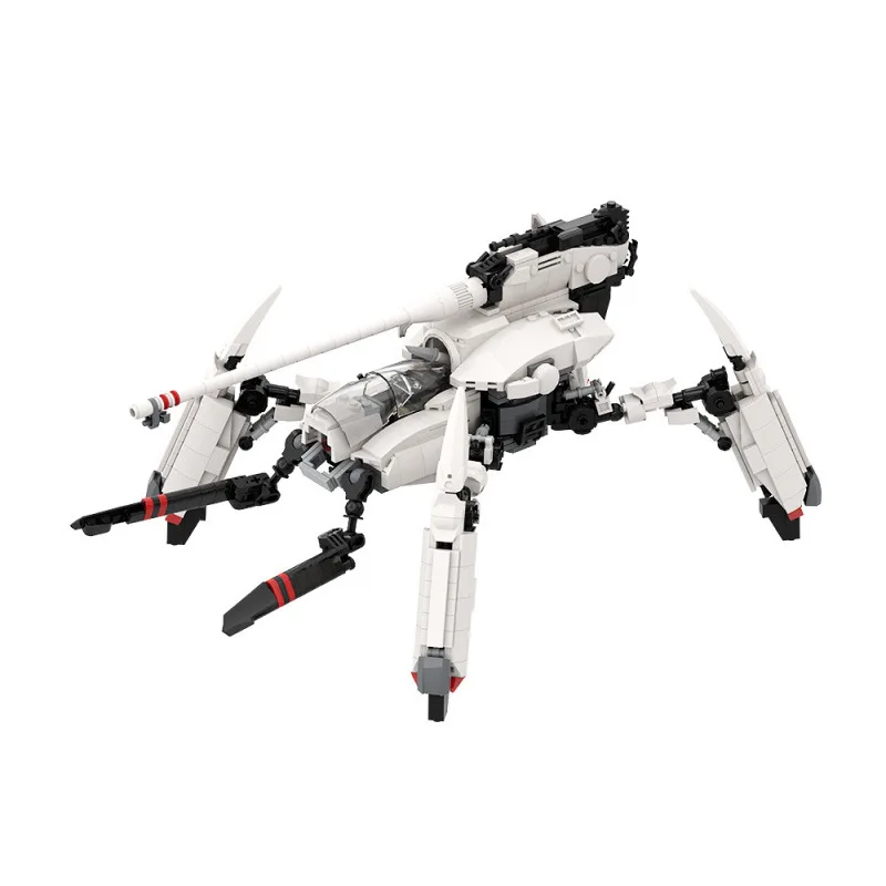 

1536 A1026 No War Zone - Valkyrie 86 Destruction God Building Blocks Mech Assembly Toy Model Ideal Gift Movie Collection Display