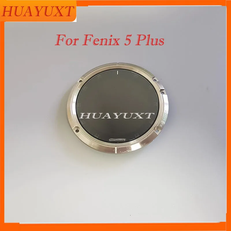 นาฬิกาต้นฉบับหน้าจอ LCD สําหรับ Garmin Fenix 5 Plus หน้าจอ LCD Repair Replacement Part
