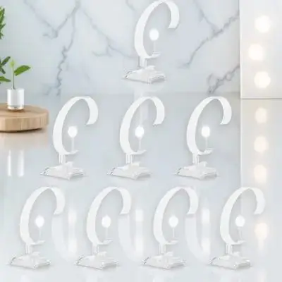 

12pcs Watch Display Stand -Shaped Watch Racks For Men Women Durable Showcase Countertop Holder Organizer Transparent