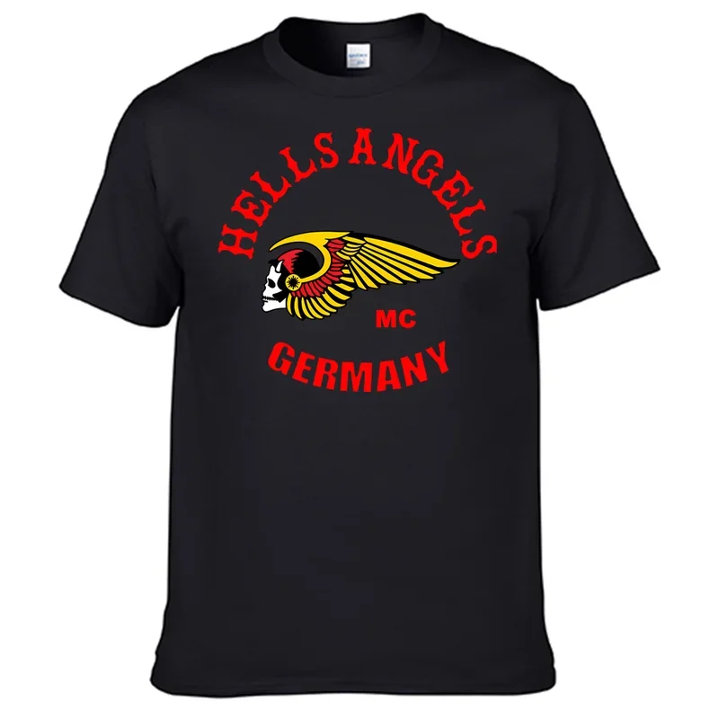 Hells Angels Germany T Shirts 100% Cotton Shirt N27