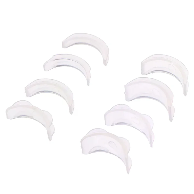 ตัวปรับขนาดแหวนซิลิโคนแบบใส 8 ชิ้น สำหรับแหวนหลวม ตัวลดขนาดแหวน ตัวกั้นแหวน