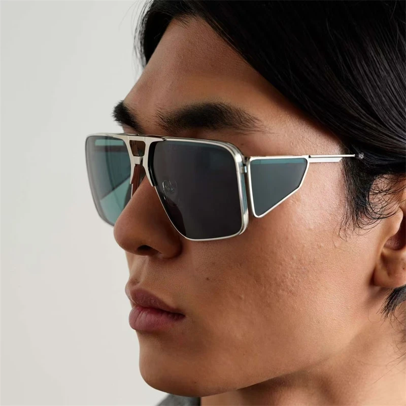JMM للجنسين سبيكة معدنية مربعة الرجال نظارات شمسية ASSEN شعبية النظارات الشمسية رجل أنيق lrest دي سول Hombre الفاخرة امرأة النظارات الشمسية
