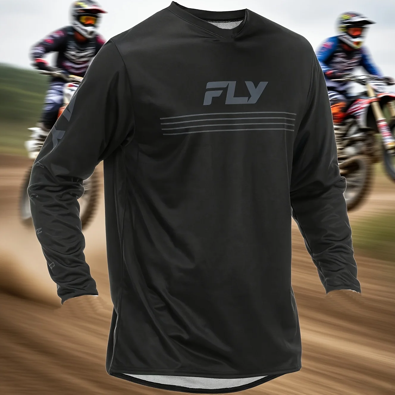 

Men's long-sleeved off-road motorcycle mountain bike clothing bicycle motorcycle T-shirt cycling jersey mountain bike top clothe