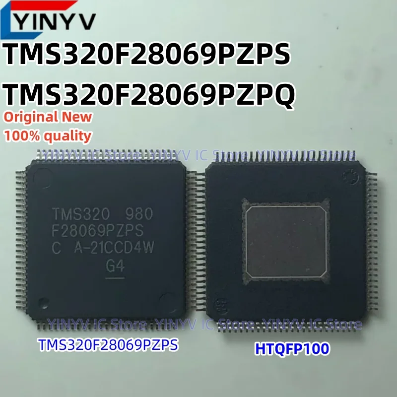 Free shipping 1Pcs TMS320F28069PZPS TMS320F28069PZPQ TMS320F28069 HTQFP100 Piccolo Microcontrollers Original New 100% quality