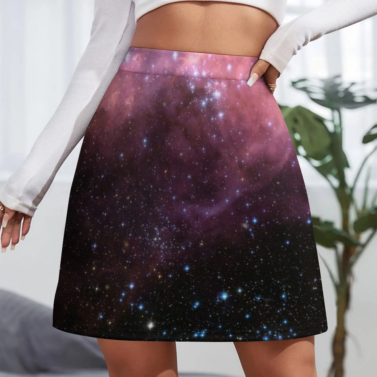 Galaxy Mini Skirt Sexy mini skirt Miniskirt woman women's golf wear summer Mini Skirt