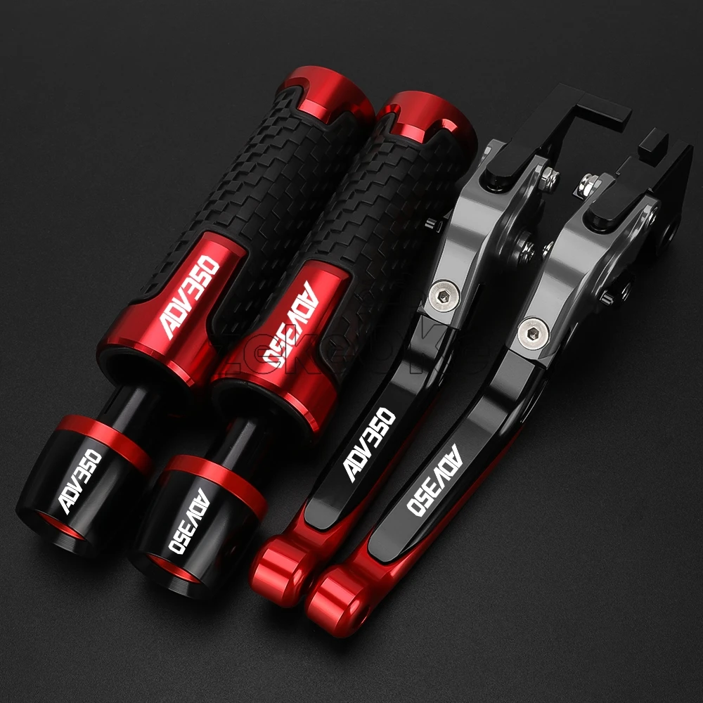Fit ADV350 Foldable Adjustable Brake Clutch Levers Handlebar Grips Motorcycle FOR HONDA ADV350 ADV 350 2021 2022 2023 2024-2026