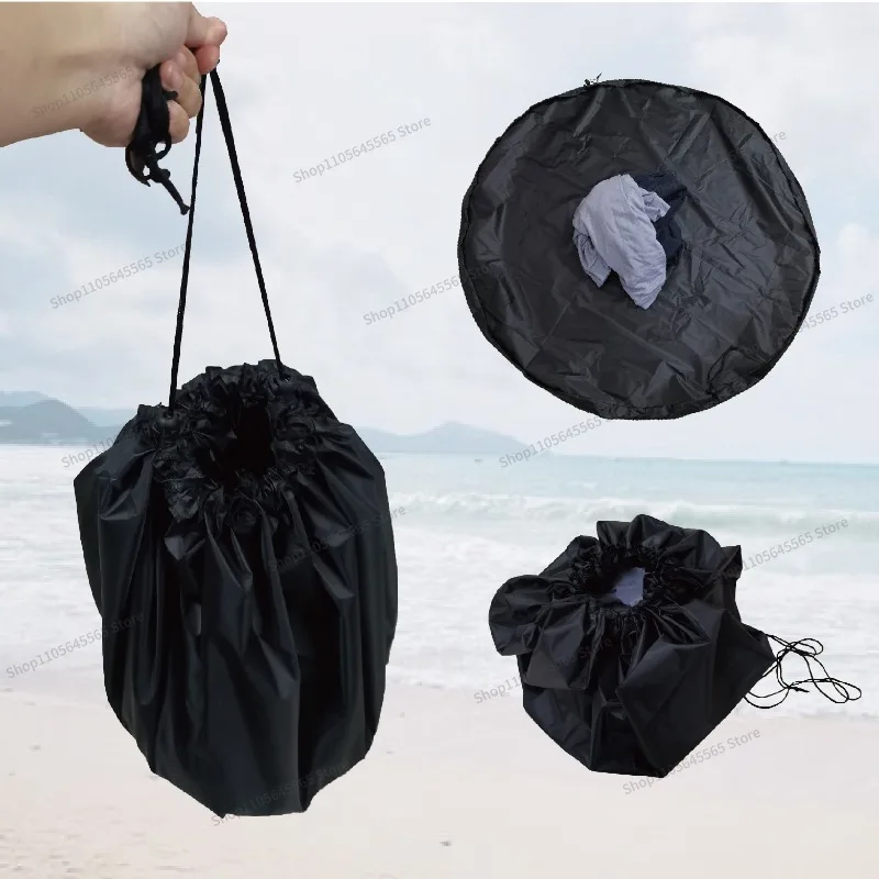 For Beach Clothes, Swimming Quick Change Bag, Diving Suit, Drawstring Bag, Beach Surfing Suit, Waterproof Change Pocket