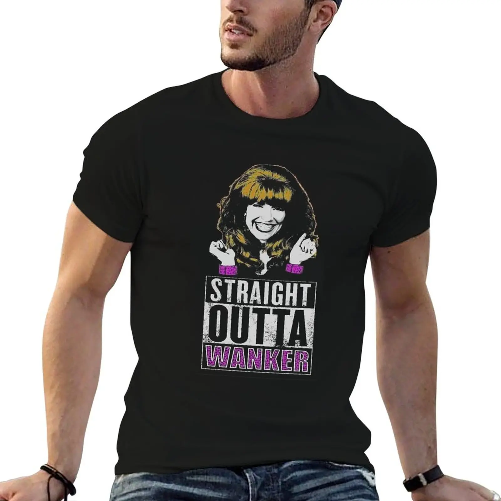 Peggy Bundy parody Straight Outta Wanker T-Shirt Holiday All Match T-Shirt