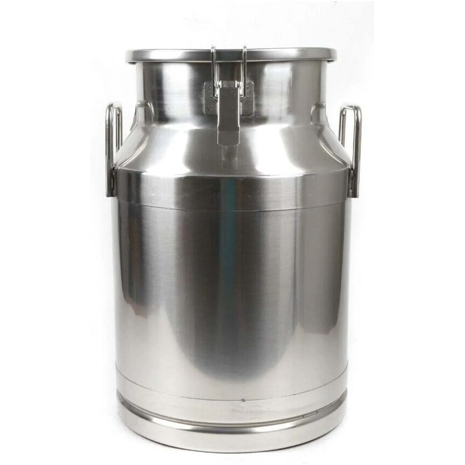 

40 Liter 10.5 Gallon Stainless Steel Milk Can Wine Milk bucket Wine Pail Bucket Milk Can Tote Jug with Sealed Lid Heavy Duty (40L/ 10.5Gallon)