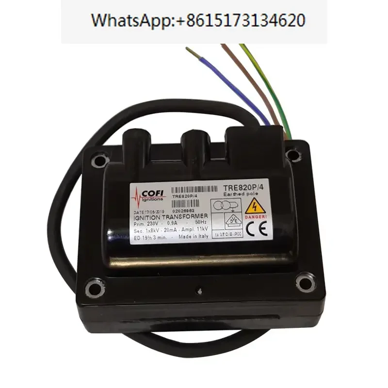 

COFI ignition transformer TRE820P/4 three wire Italian COFI TRE820PISO four wire high-voltage package