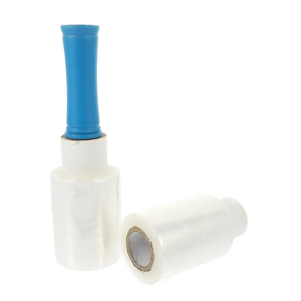 2pcs H Film Ergonomic H le Cling Wrap Plastic Packing Furniture Moving Secure ganize Cellophane Wrap Strong Reliable