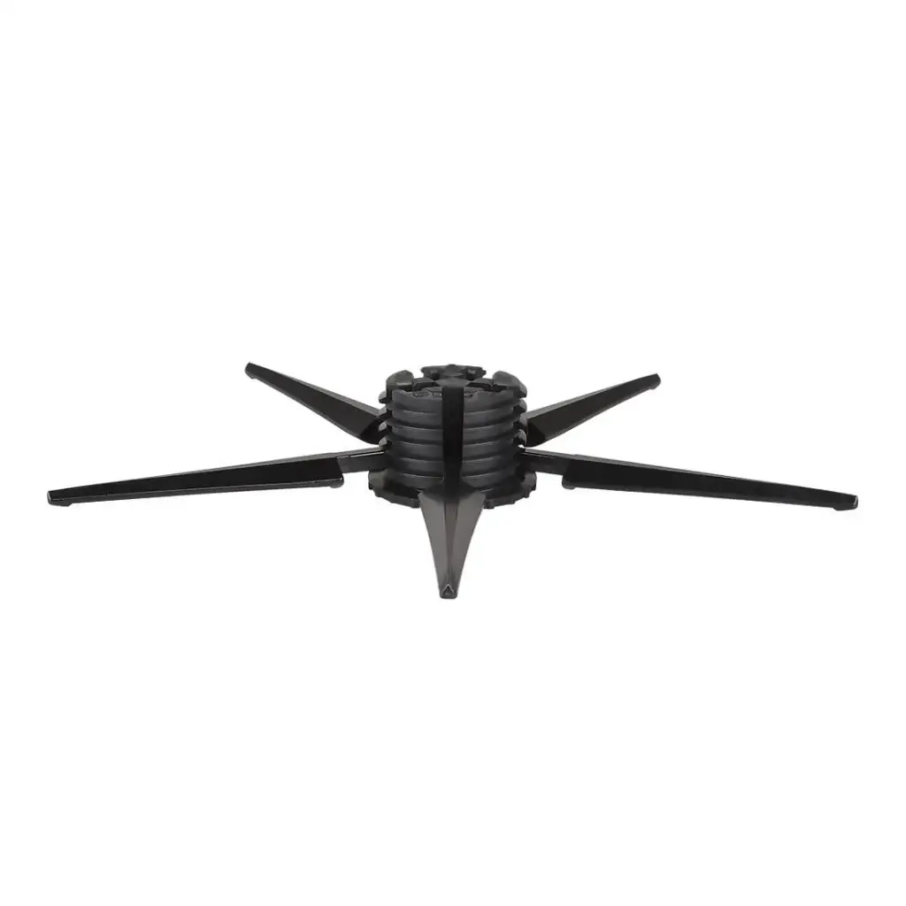 Detachable Clarinet Stand Bracket with Spiral Knob Durable Foldable Flute Holder for Musical Instrument Case