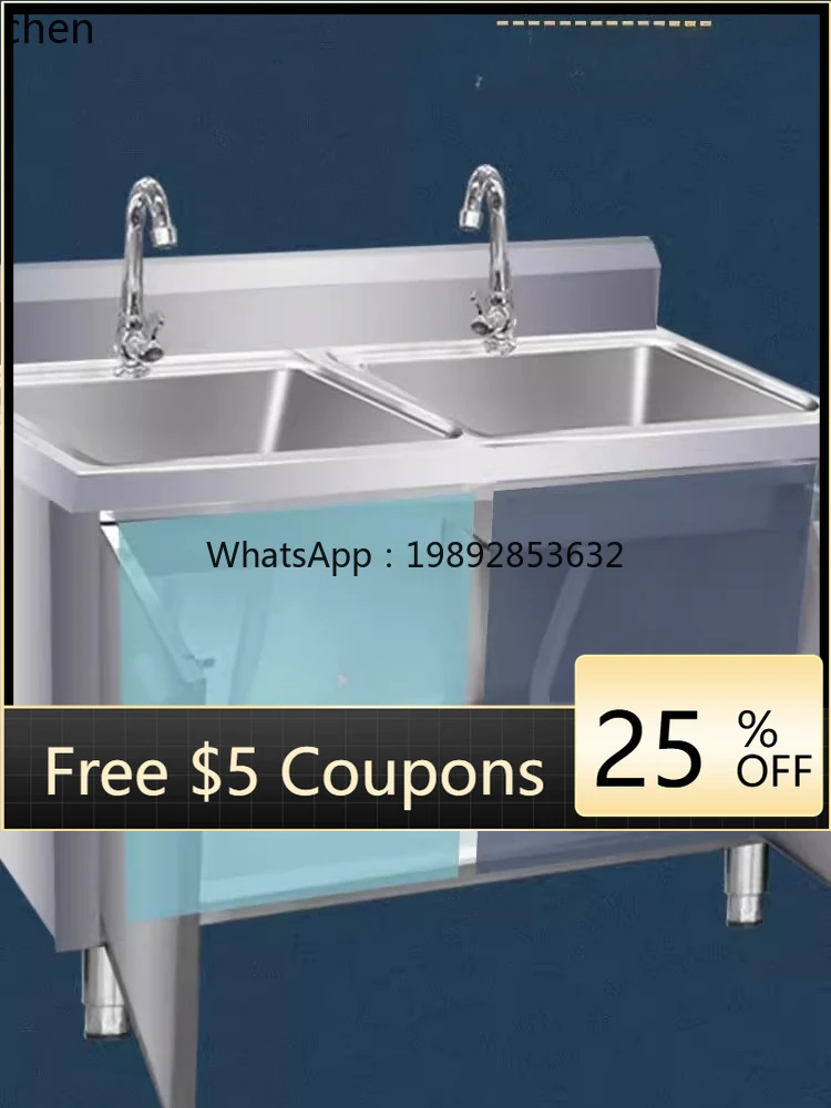 

Stainless Steel Basin Sink Sink Dishwashing Vegetable Basin with Console Pool