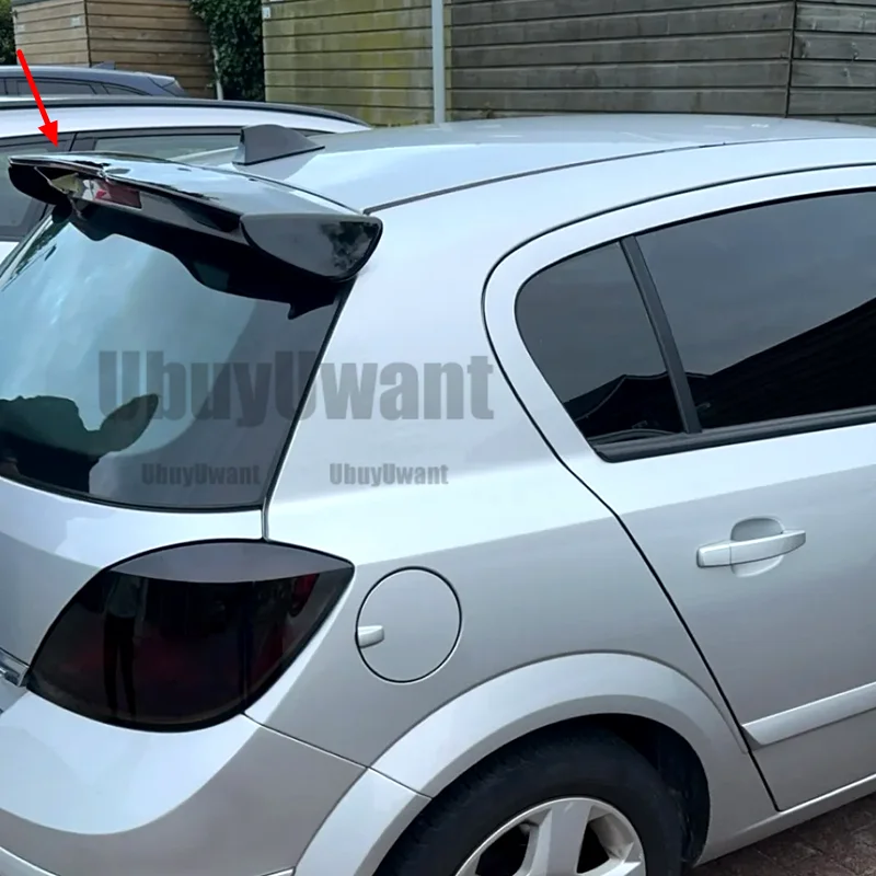 Para OPEL / VAUXHALL ASTRA H Spoiler 2004 - 2014 ABS plástico Primer Color alerón trasero del maletero alas accesorios de coche