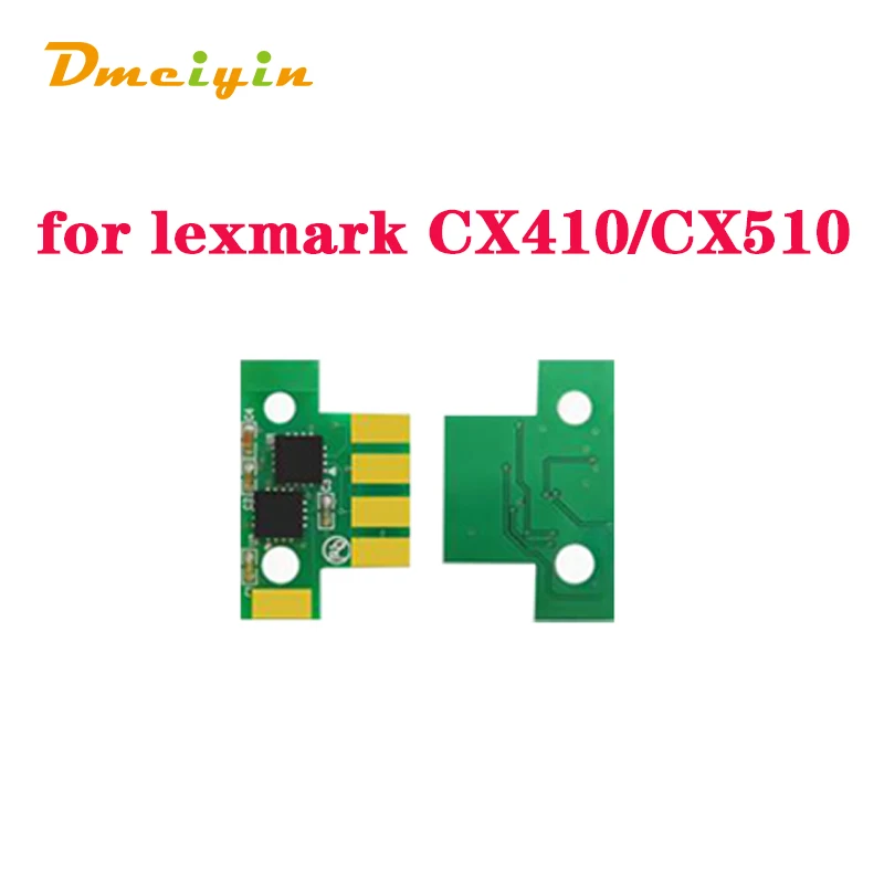 

Тонерный чип 80C8HK0/80C8HC0/80C8HM0/80C8HY0 для Lexmark CX410/CX510