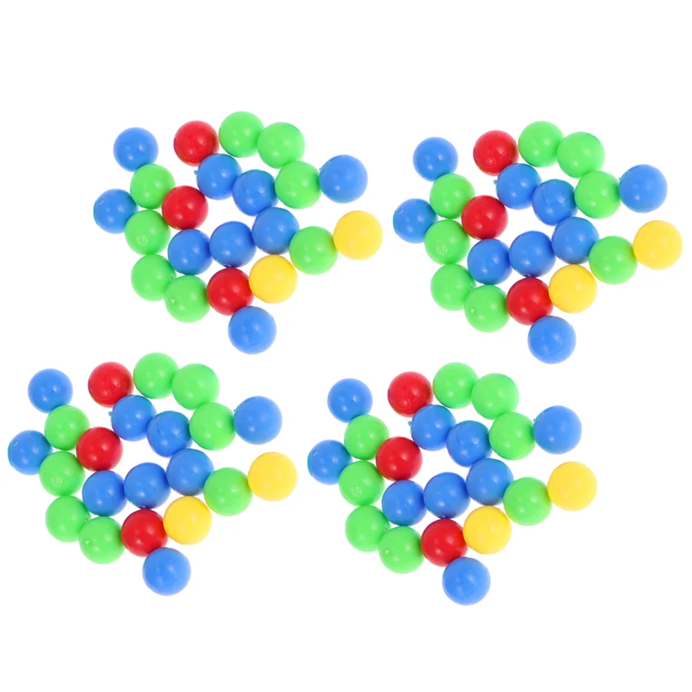4-pakowa kulka do gier planszowych Piłki edukacyjne z otworami Niewiercony Wymienne koraliki Rodzic-dziecko