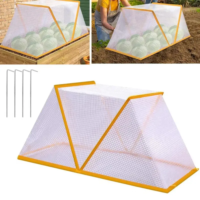 

TOPLIVING Easy Storage Plant Protector Accelerator Raised Garden Beds Foldable Cover for Protecting Plants Vegetab