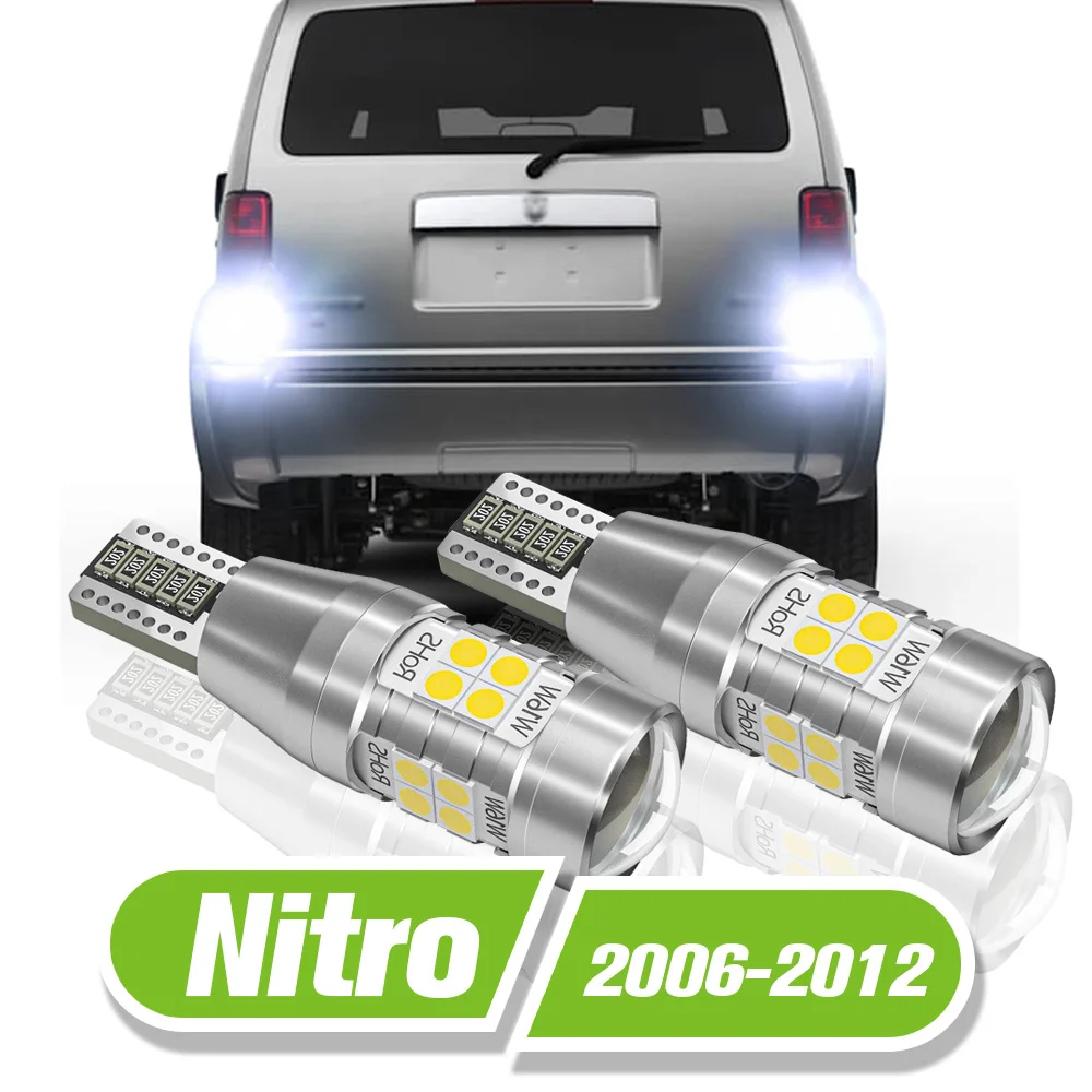 

For Dodge Nitro LED Reverse Light 2pcs Backup Lamp 2006 2007 2008 2009 2010 2011 2012 Accessories