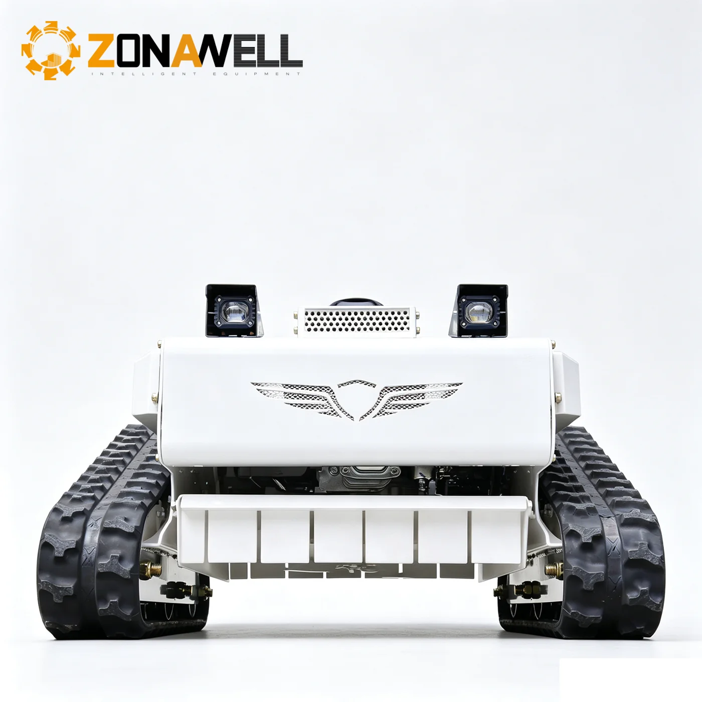 Extended range hybrid remote control lawn mower Self Propelled CE/EU5/EPA Customized deposit Compact body Campgrounds
