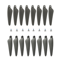 16PCS A-B Propeller with Screws Spare Part for Hubsan Zino Mini Pro GPS Drone Main Blade Wing Rotor Replacement Accessory