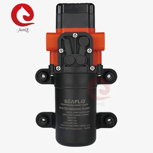 Imagen 2 del producto Bomba de diafragma de agua marina automática Seaflo serie 23C 1,5 GPM/40PSI 12V 24V yate autocebante para barco, caravana RV de alta presión