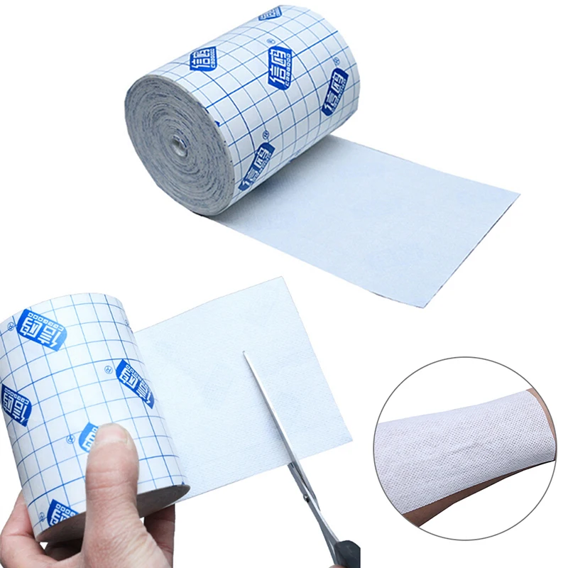 1 Rolle wasserdichter medizinischer PU-Filmrollen-Wundversorgungsverband, selbstklebender Verband, transparenter Wundverband, Polyurethan-Fixierungsband