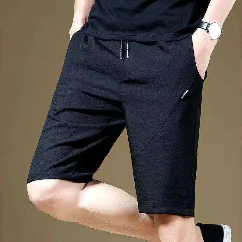 New Men's Sports Casual Trendy Cropped Pants Men's Loose Breathable Summer Pirate Shorts