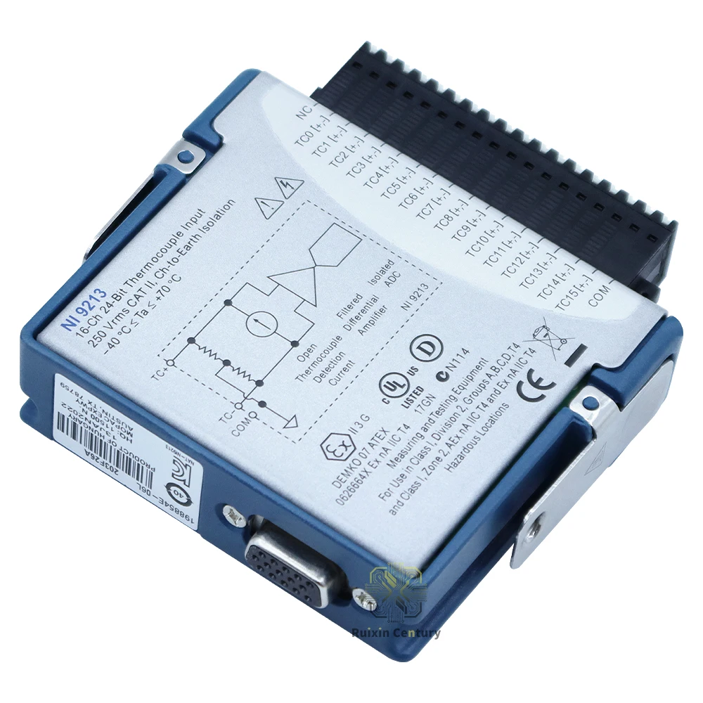 FOR NI-9213 Thermocouple Input Module 16-Channel Acquisition 780493-01 Precision Isolated C-Series Board for cDAQ/cRIO Genuine