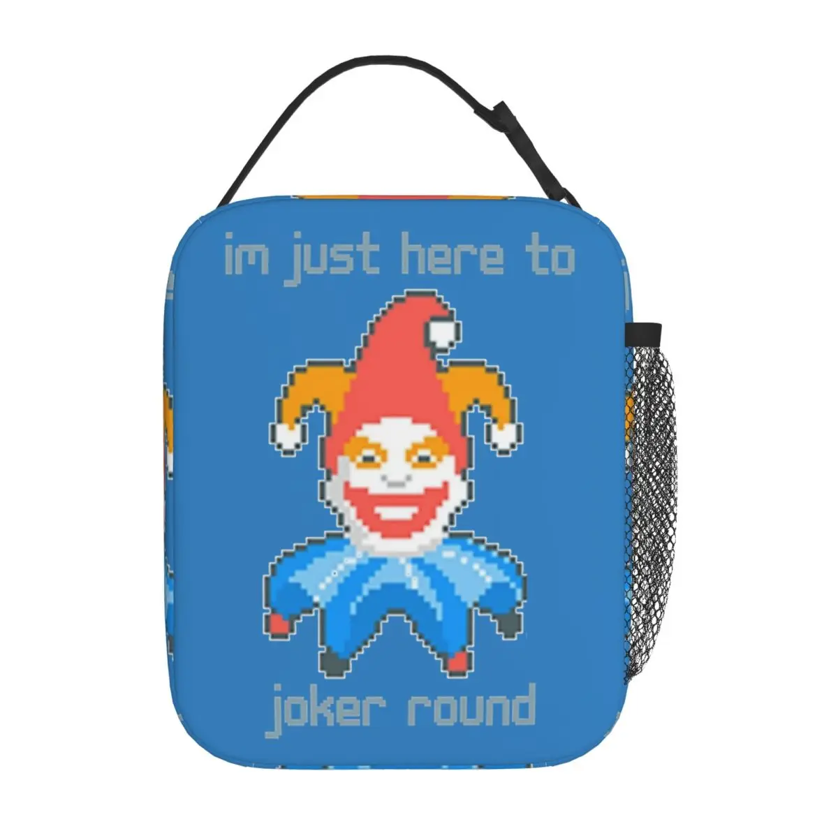 

Balatro Poker Humor Insulated Lunch Bag High Capacity Meal Container Cooler Bag Tote Lunch Box Work Outdoor Bento Pouch