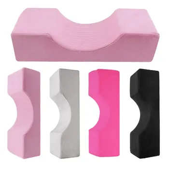 Travesseiro para cílios, suporte para pescoço, travesseiro macio para enxertia de cílios, espuma de memória, travesseiro de extensão de cílios com bolso, salão de maquiagem