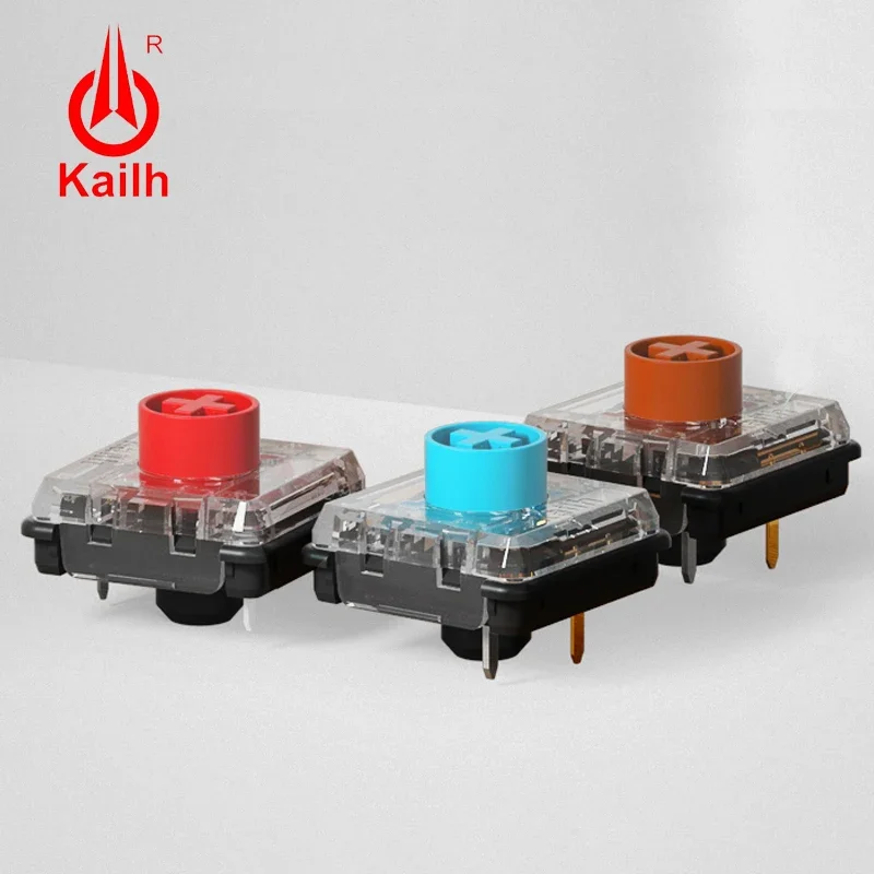 Kailh Choc V2 Niedrigen Profil Schalter 1350 Schokolade V2 Mechanische Tastatur Schaltet Benutzerdefinierte DIY Clicky Taktile Linear Blau Rot Braun