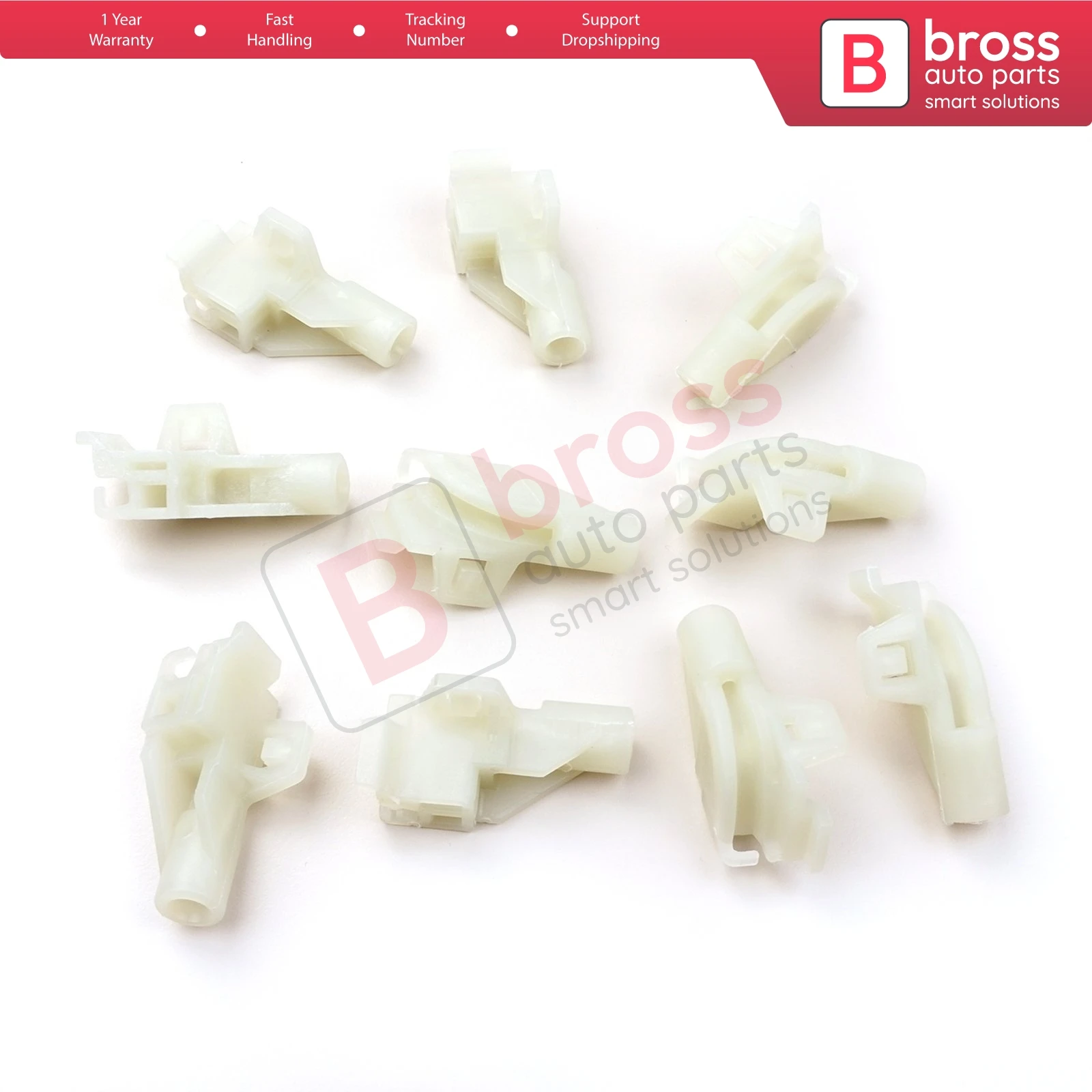 

Bross Auto Parts BCP038 10 Pieces Cable End Rope Dowel for Window Regulator Winder Mechanism Type BCP038 Fast Handling