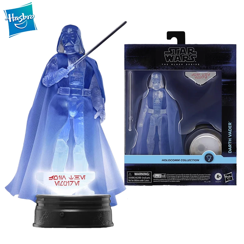 

In-Stock Original Hasbro Star Wars The Black Series HOLOCOMM COLLECTION Darth Vader Anime Figure Action Figure Model Toys Boys