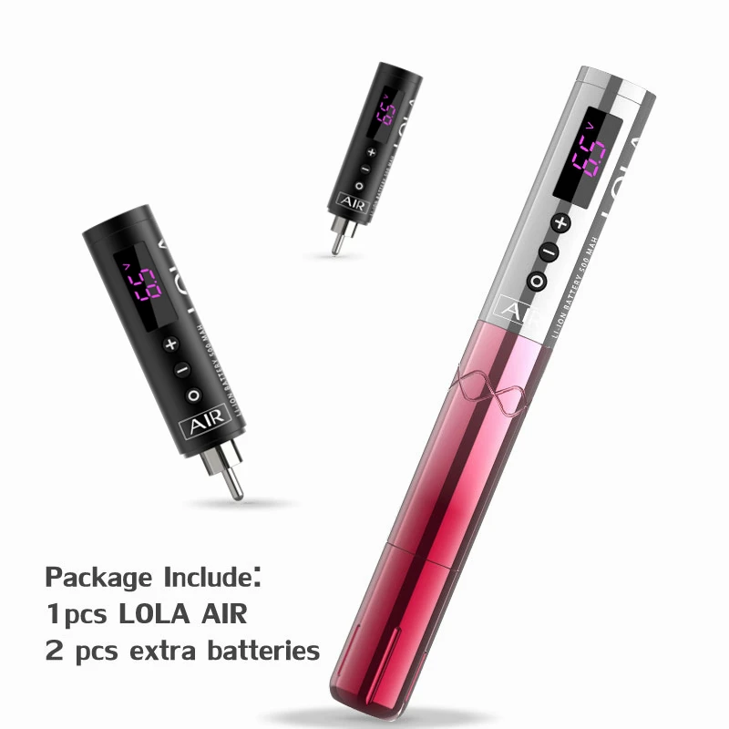 EZ LOLA AIR Wireless PMU Tattoo Machine 500mAh