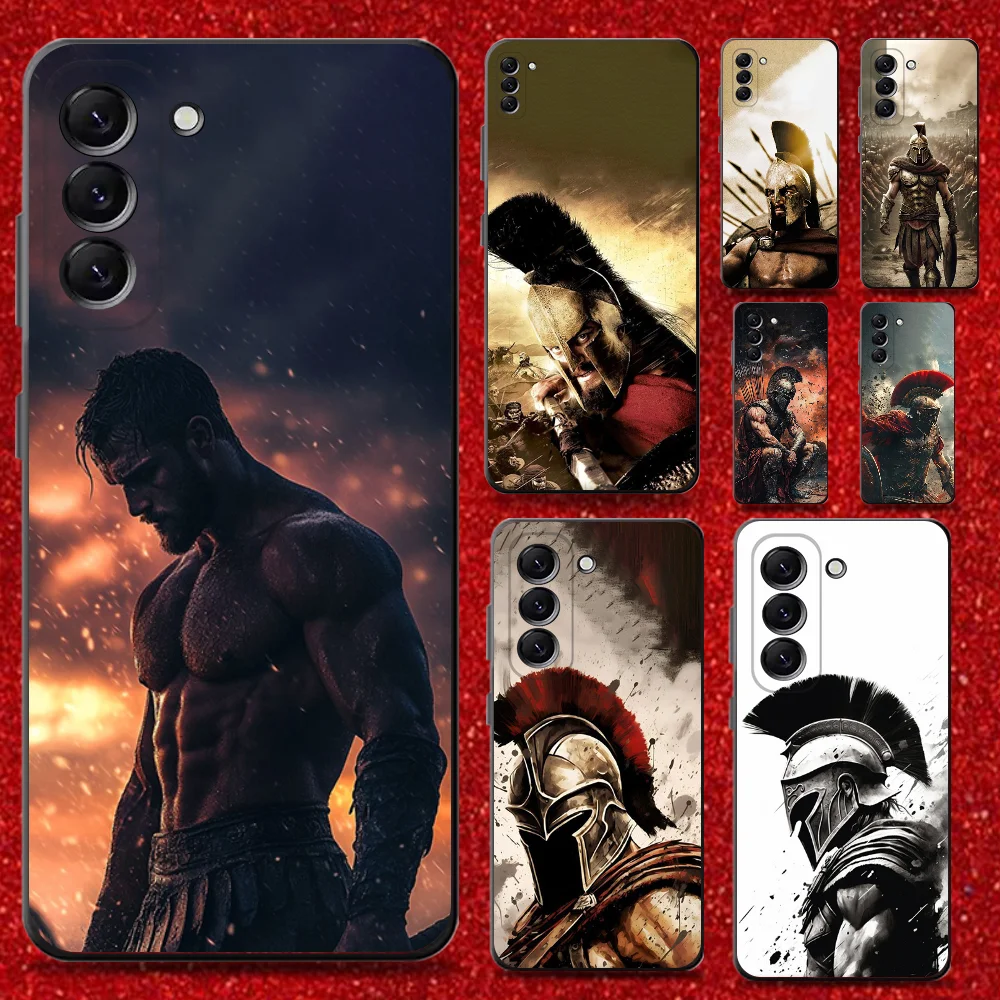 

S-Spartan 300 Warrior movie Phone Case For Samsung Galaxy A13,A21s,A22,A31,A32,A52,A53,A71,A80,A91 Soft Black Cover