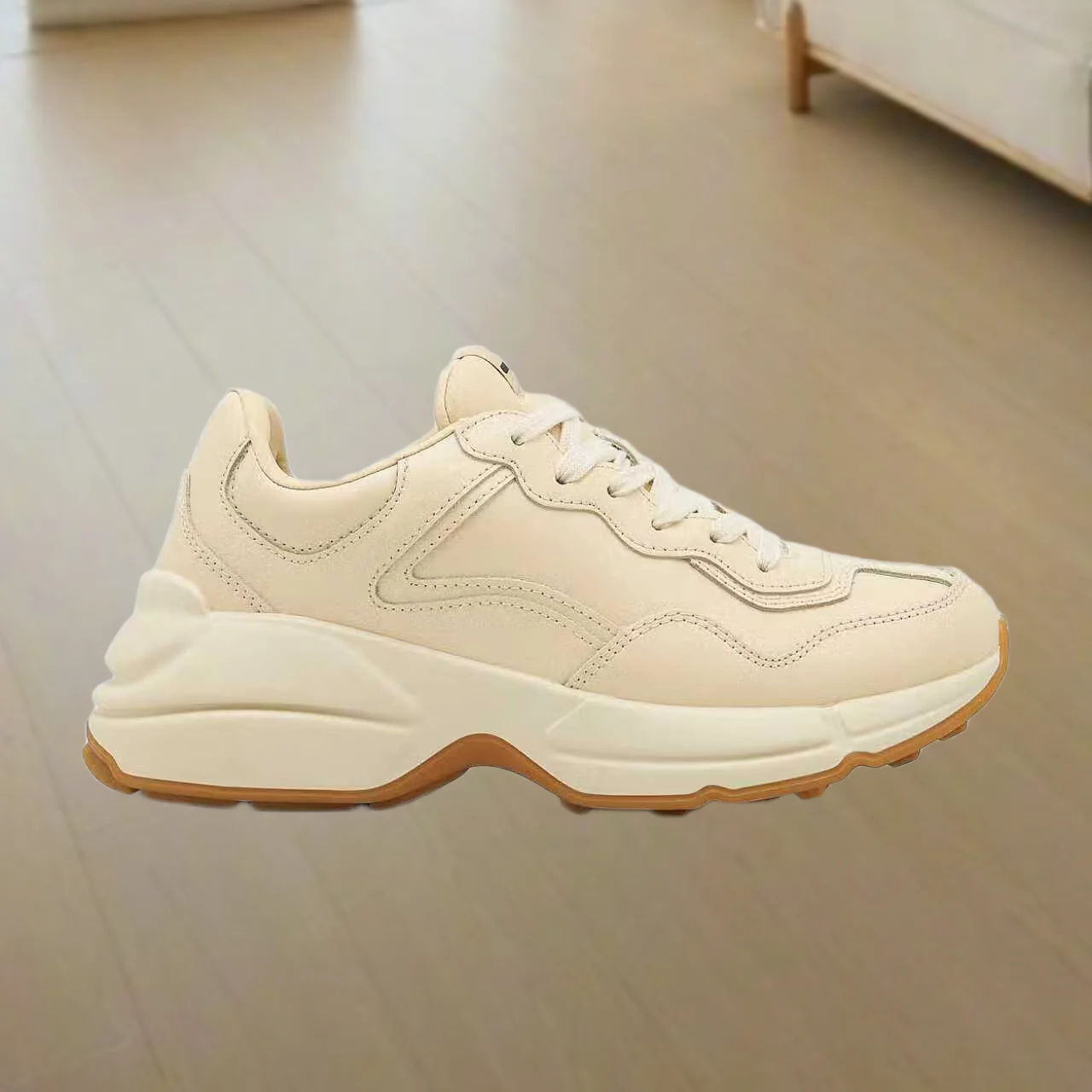 

Anti Slip Wear-resistant Versatile Trendy Shoes Thick Soled Height Increasing Casual Shoes Unisex Suitable for Daily Casual Wear