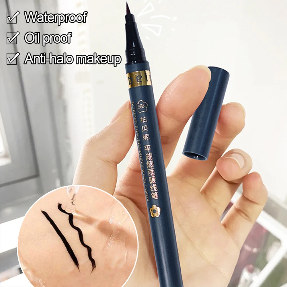 Matita per Eyeliner a lunga durata a 5 colori penna per Eyeliner ad asciugatura rapida impermeabile colorata strumenti per il trucco degli occhi liquidi di precisione impermeabili