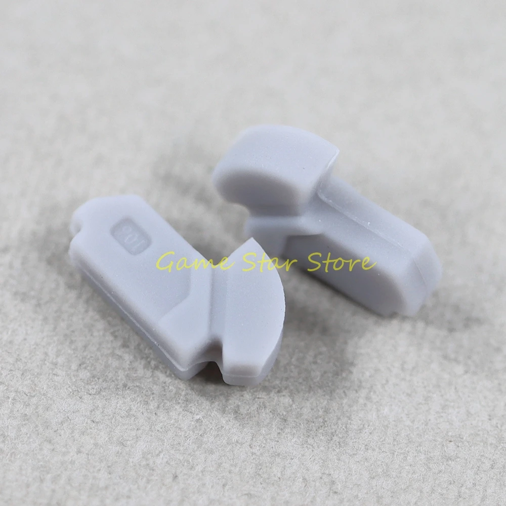 2pcs=1pair Replacement For Nintendo Switch OLED Game Console Anti-slip Rubber Feet Pad Accessories