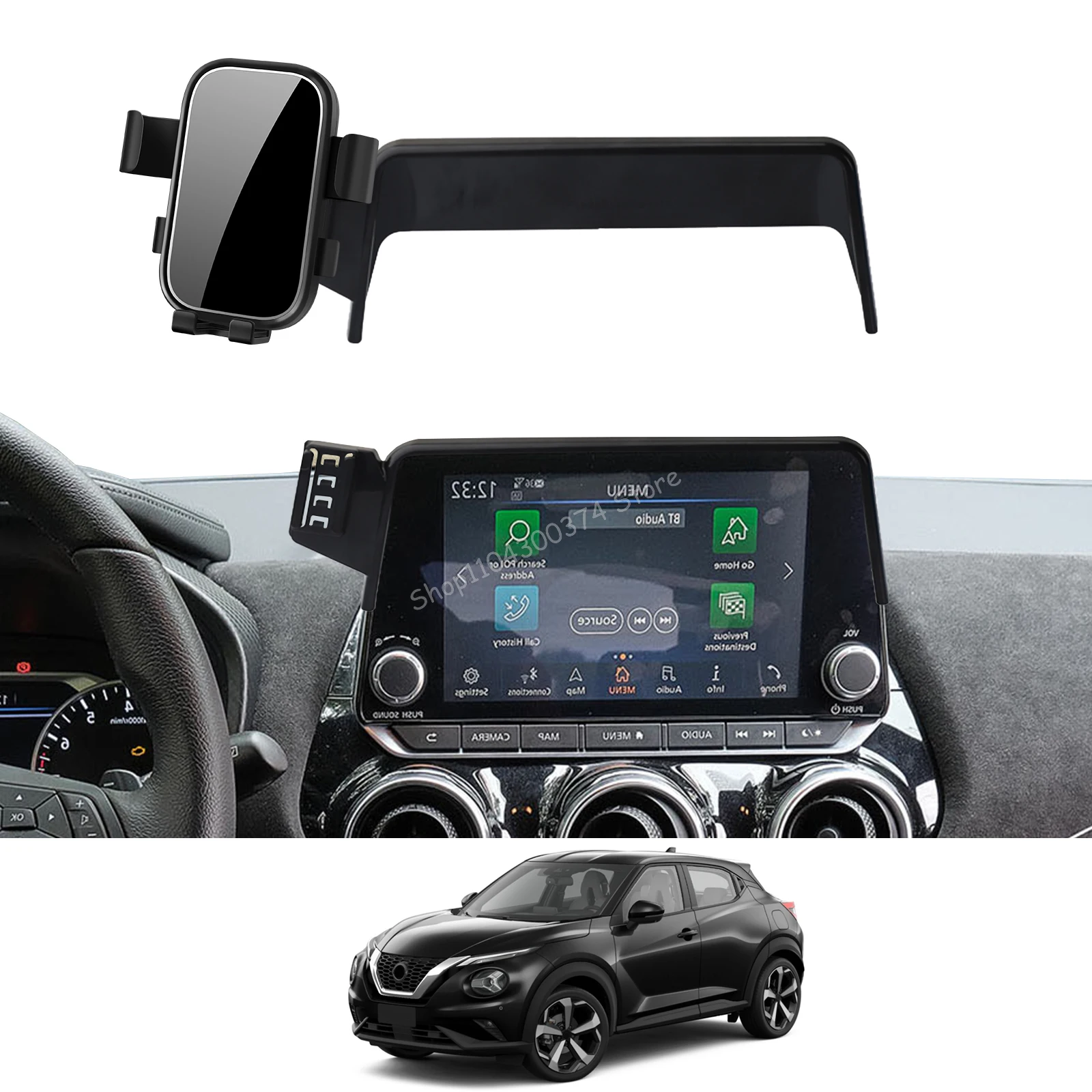 

Car Mobile Phone Holder for Nissan Juke F16 2018 2019 2020 2021 2022 2023 2024 GPS Bracket Navigation Stand Auto Accessories