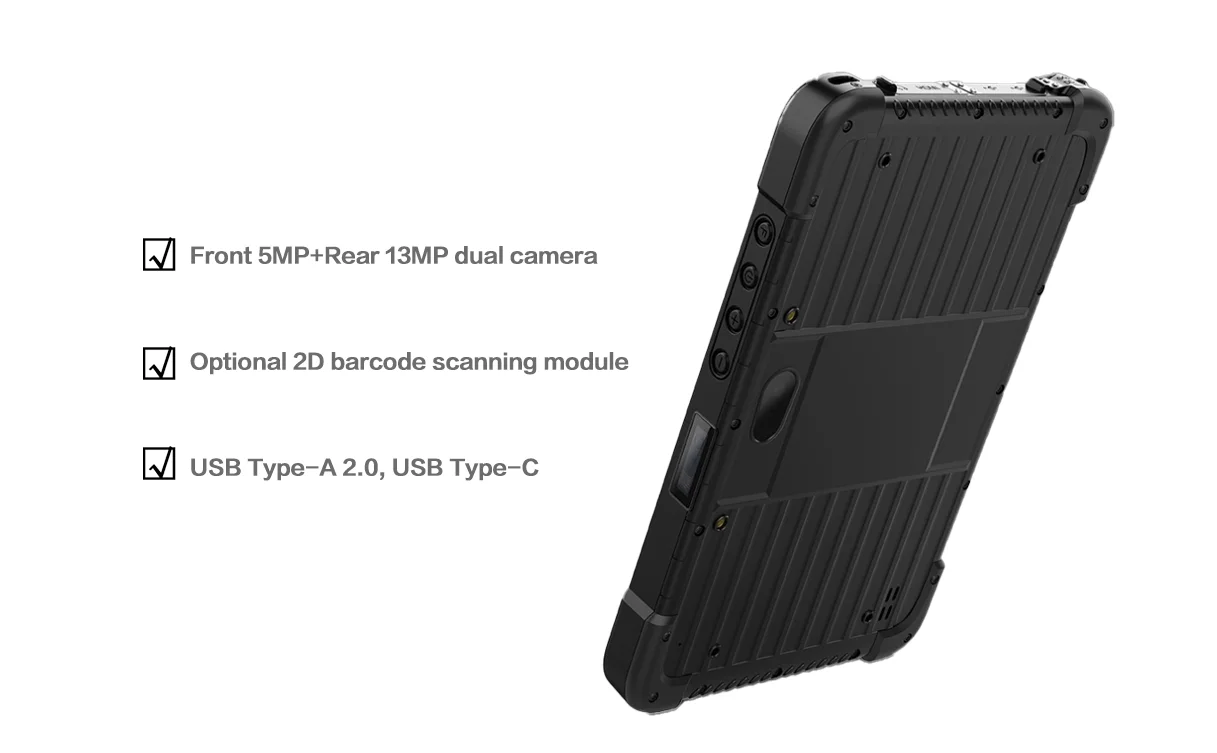 Tablet robusto portatile Android 12 Tavolette industriali per PC robusto da 10 pollici