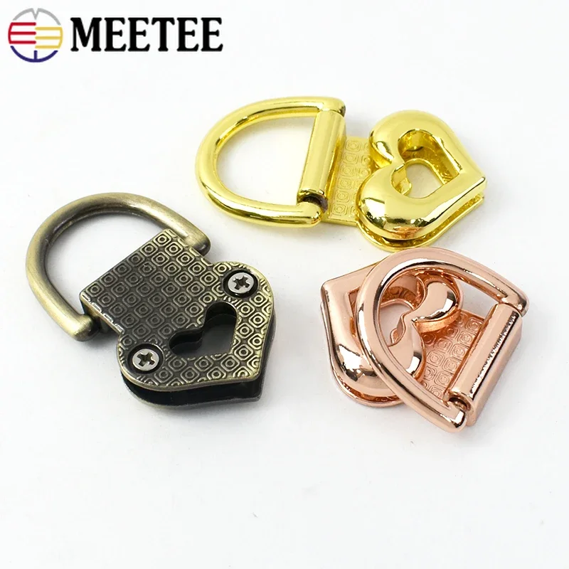 2/5/10Pcs 19mm Metal Bag Buckle for Strap Side Clip Clasp Belt Dog Collar O D Ring Hanger Hook DIY Handbag Connector Accessories