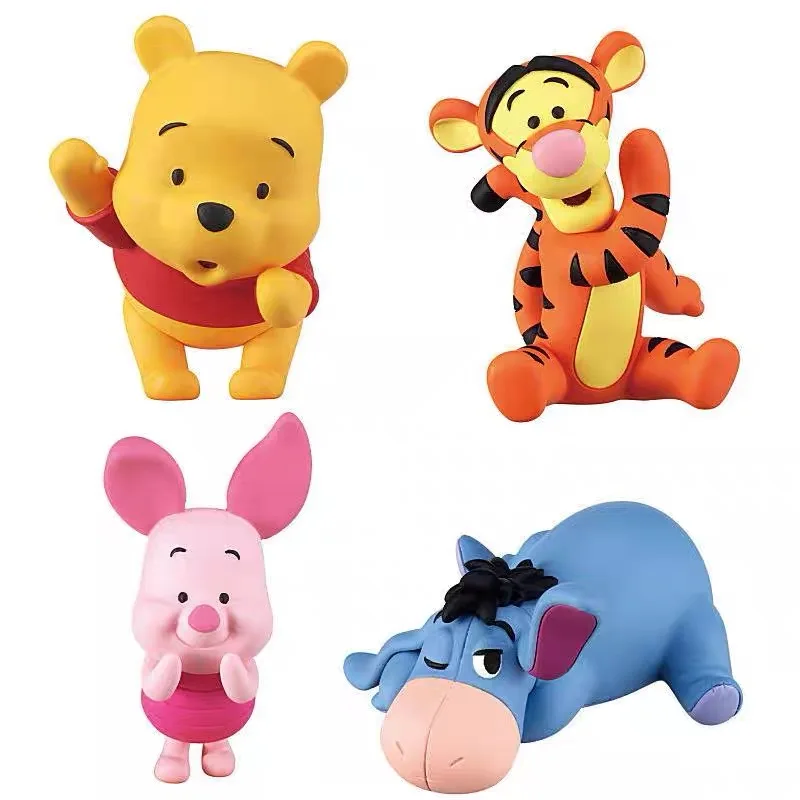 くまのプーさん ブラインドボックス シークレットウィスパーシリーズ フィギュア ケーキトッパー＆デスクデコレーション、キュートなコレクタブルギフト デスクオーナメントモデルギフト