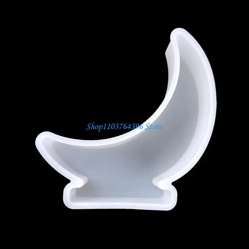 قالب ضوء الليل قالب راتنجات الايبوكسي قالب سيليكون سحابة الكوكب ثلاثي الأبعاد لمصباح السرير #2