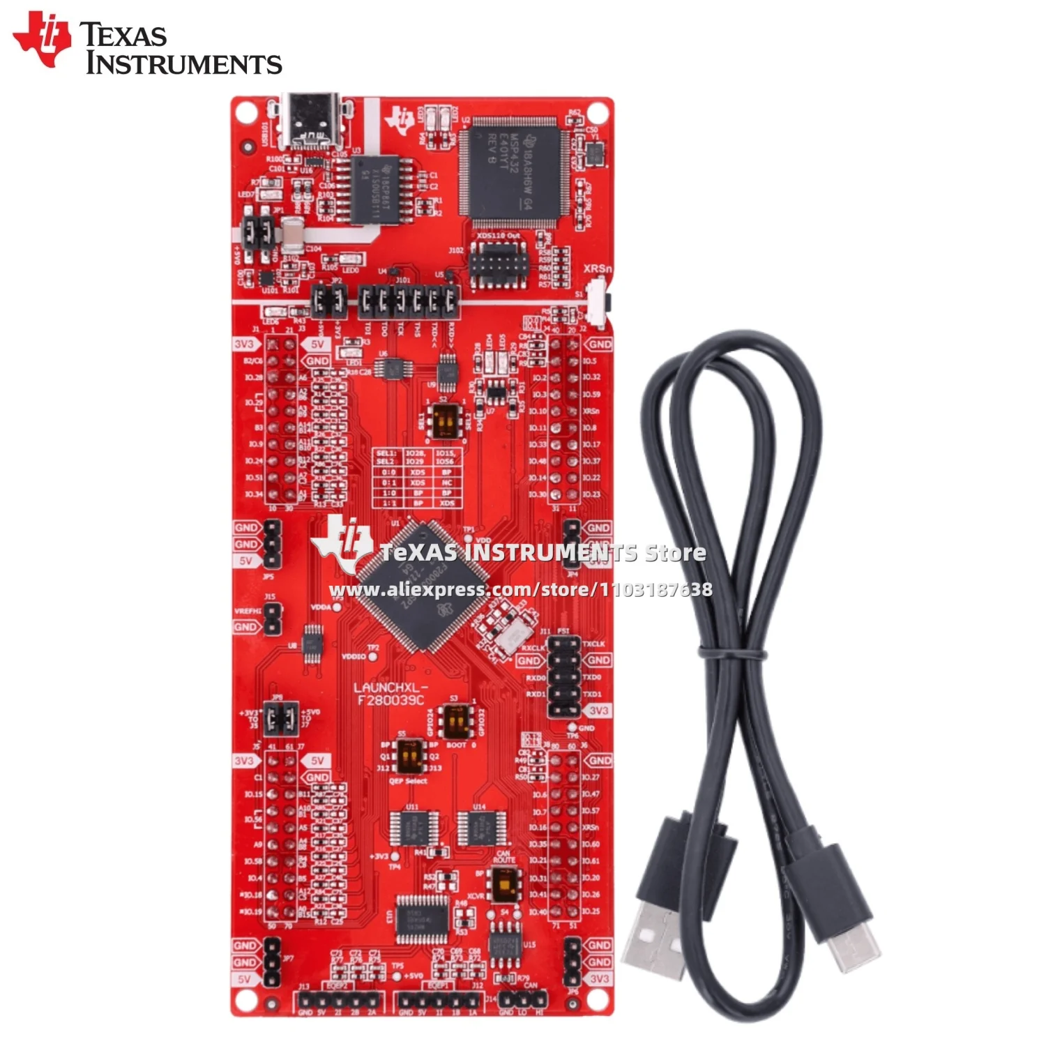 【TI الرسمية】 لوحة تطوير LAUNCHXL-F280039C ومجموعة أدوات TMS320 TMS320F280039C المخزون الأصلي