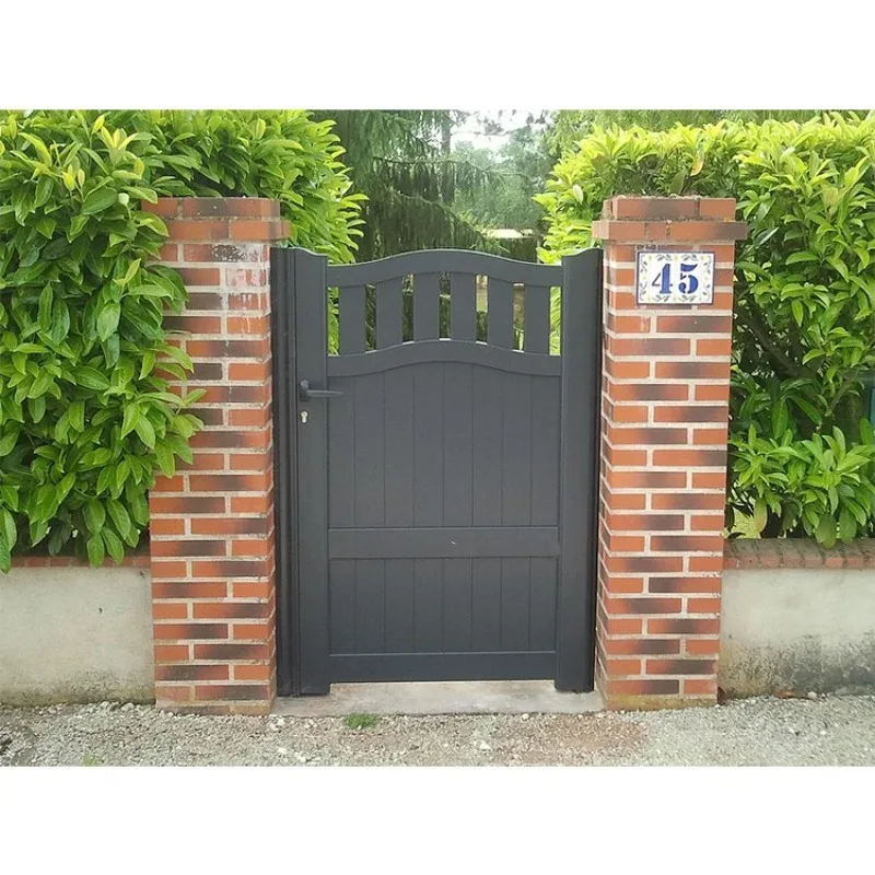 

Производитель охранных входных ворот, автоматические садовые наружные одиночные распашные ворота