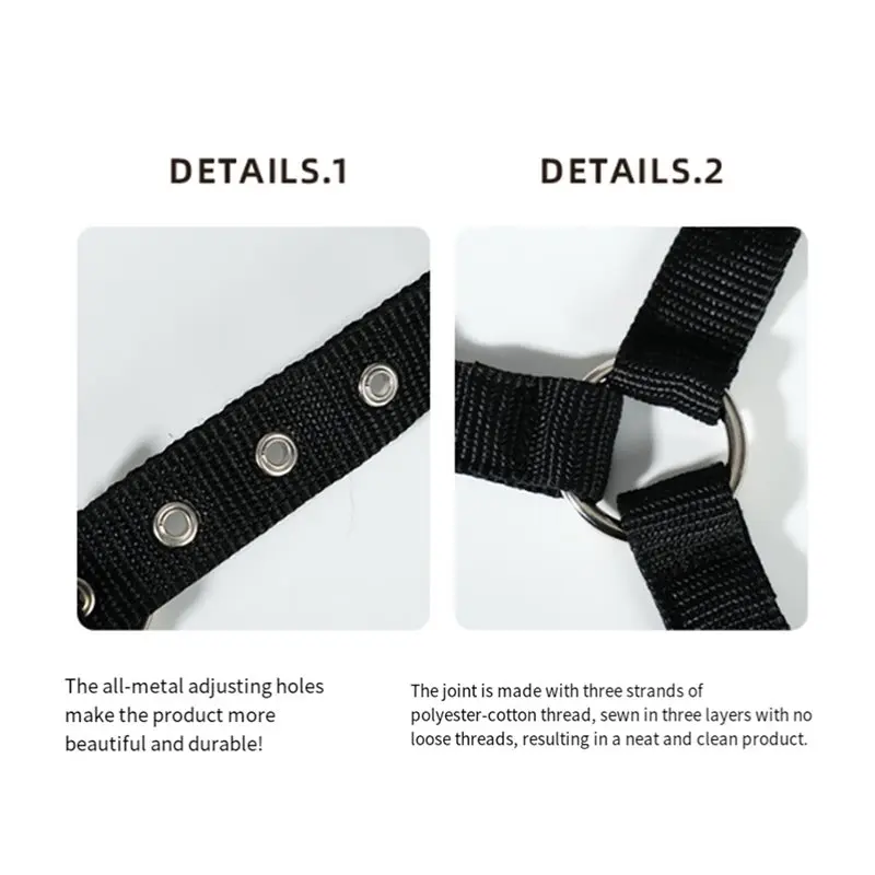 【Big Sale !!】Horse Training Rope Harness Adjustable Bridle Halter For Grassland Riding For Cowboys