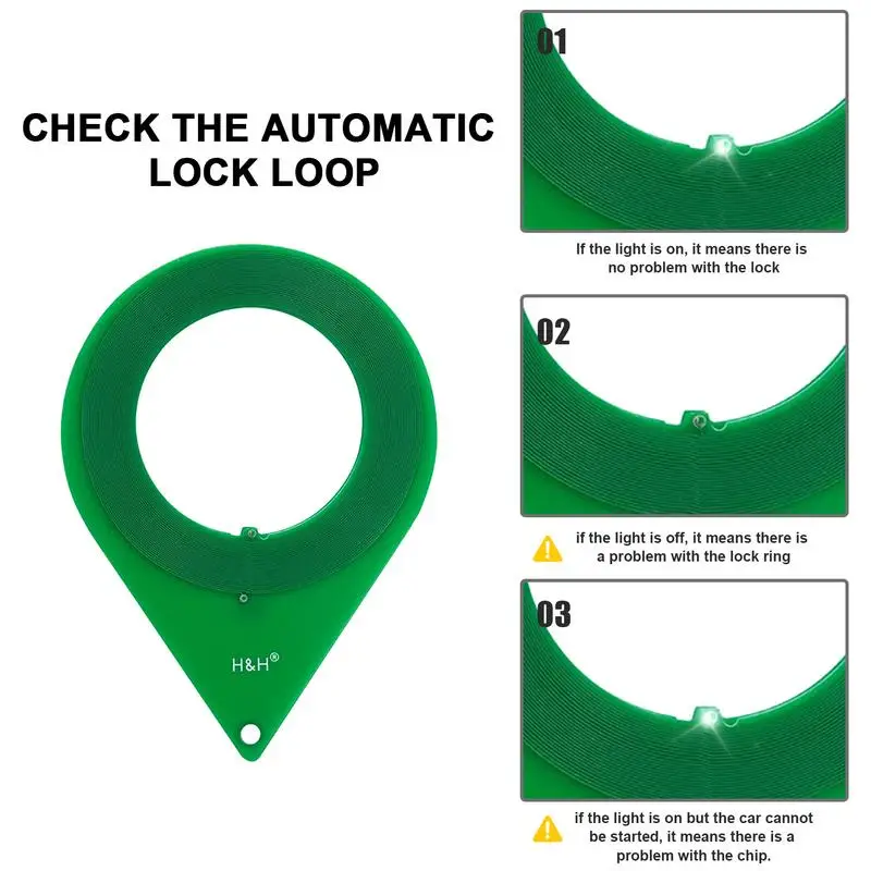 Car Key ECUs Test Coil Checker Automotive ECUInduction Signal Detection Card Car Key Lock Chip Antenna Tester Auto Testing Tool