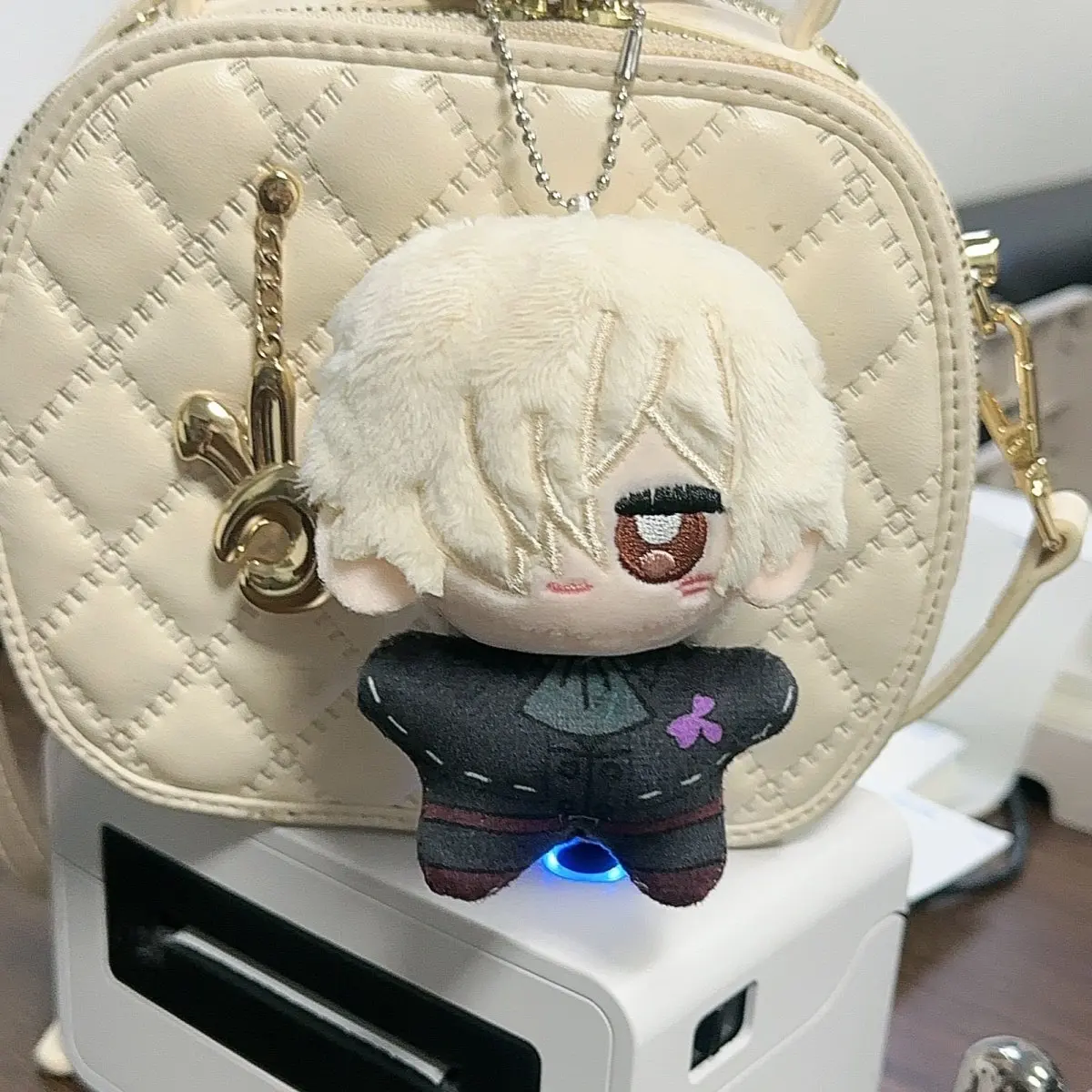 10cm identité V Vera Nair parfumeur Anne Lester Mary sanglante reine prêtresse mascotte Cosplay peluche sac à dos porte-clés pendentif cadeau