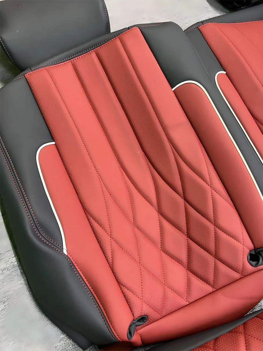 For Xiangta Premium Leather Luxury Car Seat Covers for C Class 2015-2021 Custom Logo All-Season